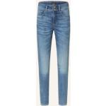 Blaue Guess Skinny Jeans aus Elastan für Damen Größe XS 