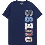 Dunkelblaue Guess Kinder-T-Shirts aus Jersey für Jungen Größe 158 