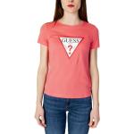 GUESS T-shirt Damen Baumwolle Pink GR76792 - Größe: S