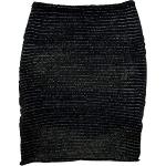 Schwarze Ethno Guru-Shop Mini Miniröcke aus Baumwolle für Damen Größe S 