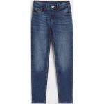 Blaue H&M Slim Jeans für Kinder aus Denim Größe 146 