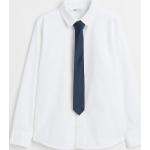 H & M - Hemd mit Krawatte/Fliege - Weiß - Kinder