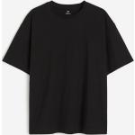 H & M - T-Shirt in Loose Fit - Schwarz - Herren