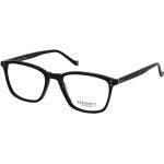 Schwarze Hackett Heb Quadratische Herrenbrillen aus Kunststoff 