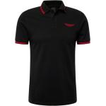 Hackett London Herren Shirt 'AMR TIP' rot / schwarz, Größe S, 13112423