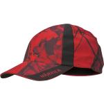 Rote Camouflage Härkila Caps aus Polyester 