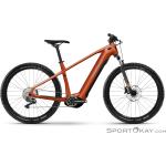 Reduzierte Orange Haibike E-Mountainbikes aus Aluminium für Damen mit Scheibenbremse 