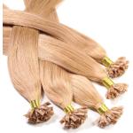 Hair2Heart Bonding Extensions mit Keratin für Damen braunes Haar 