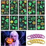 Meme / Theme Halloween Klebetattoos & Temporäre Tattoos Geschenkset 