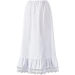 Weiße Hannah Trachtenröcke aus Baumwolle für Damen Größe XS 