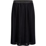 Schwarze Elegante Knielange Festliche Röcke aus Polyester für Damen 