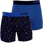 Happy Shorts 2 Pants Jersey Trunk Herren Boxershorts Boxer witzige Designs D13, Grösse:L - 6-52, Farbe:Design 013