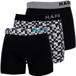 Happy Shorts 3 Stück Boxershorts Pants Boxer witzige Designs Mode NEU Farbwahl, Grösse:S - 4-48, Präzise Farbe:Design 1