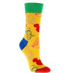 Reduzierte Gelbe Happy Socks Herrensocken & Herrenstrümpfe aus Elastan Größe 43 