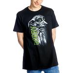 Schwarze Print Casual Elbenwald Harry Potter Dobby T-Shirts für Herren Größe M 