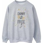 Harry Potter, Herren, Pullover, Dobby Is Free Sweatshirt, Grau, (S)