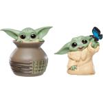 Hasbro Star Wars The Mandalorian Baby Yoda / The Child Sammelfiguren Schmetterling 