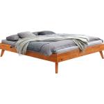 Braune Hasena Betten aus Massivholz 90x200 cm 