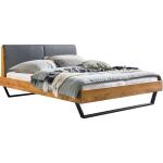 Braune Hasena Betten aus Massivholz 140x200 cm 