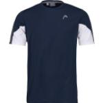 Blaue Color Blocking Head Club T-Shirts aus Polyester für Herren Größe L 