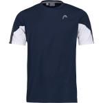 Blaue Kurzärmelige Head Club Rundhals-Auschnitt T-Shirts aus Polyester für Herren Größe M 