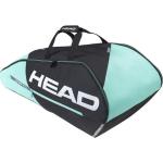 Schwarze Head Tour Team Tennistaschen aus Polyurethan mit Außentaschen 