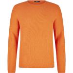 Reduzierte Orange Klassische Hechter Paris Rundhals-Auschnitt Rundhals-Pullover für Herren Größe S 