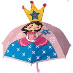 Reduzierte Rosa Kinderregenschirme Auto mit Perlen für Jungen 