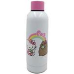 Hello Kitty & Pusheen die Katze wiederverwendbare Thermo Isolier- Heiß & Kalt Trinkflasche aus Edelstahl 530ml