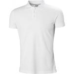 Reduzierte Weiße Streetwear Kurzärmelige Helly Hansen Kurzarm Poloshirts aus Baumwolle für Herren Größe S 