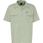 Mintgrüne Casual LEE Freizeithemden aus Baumwolle für Herren Größe XL 