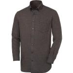Reduzierte Braune Elegante Henson & Henson Button Down Hemden aus Baumwolle für Herren 
