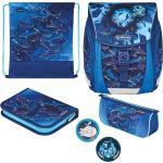 Blaue Herlitz Schulrucksäcke 16 l aus Kunstfaser für Kinder 