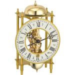 Hermle Uhrenmanufaktur Tischuhr, Schmiedeeisen, Gold, 24cm x 13cm x 9,5cm