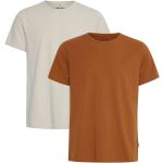 Rundhals T-Shirt 2-er Stück Pack Kurzarm Shirt Basic Set BHDinton |