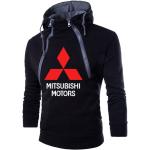 Herren Hoodies Mitsubishi Car Logo Print Sweatshirt Frühling Herbst Doppelkette Herren Hoodie Harajuku Lässiger Herrenpullover