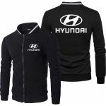Herren Hyundai Jacke Frühling Herbst Langarm Sportswear Casual Zipper Hoody Male Sweatshirts