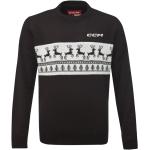 Schwarze CCM Weihnachtspullover & Christmas Sweater für Herren 