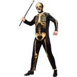 Skelett Kostüme aus Polyester für Herren Größe XL 