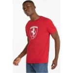 Herren T-Shirt Puma Ferrari Race tonal Big Shield Tee M Rot