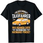 Herren Taxi Driver Outfit für lustiger Taxifahrer Kostüm Spruch T-Shirt