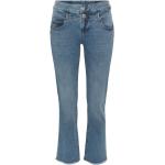 Reduzierte Blaue Herrlicher Bootcut Jeans aus Denim für Damen 