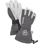 Hestra - Kid's Army Leather Heli Ski 5 Finger - Handschuhe Gr XS grau