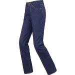 Blaue Klassische Highway 1 Biker Jeans aus Polyester für Damen Größe XXL 