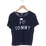Reduzierte Marineblaue Tommy Hilfiger Hilfiger Denim T-Shirts für Damen Größe S 