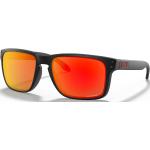 Reduzierte Orange Oakley Holbrook Sportbrillen mit Sehstärke für Herren 