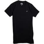 Hollister Herren Tee Graphic T-Shirt - V Ausschnitt - Rundhalsausschnitt, Schwarz 1024-900, X-Klein