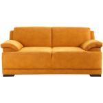 Gelbe Moderne Home Affaire Zweisitzer-Sofas aus Holz 
