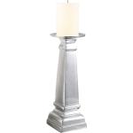 Silberne 10 cm Home Affaire Kandelaber & Kerzenleuchter glänzend aus Aluminium 