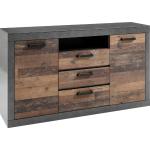 Graue Moderne Home Affaire Sideboards New York 